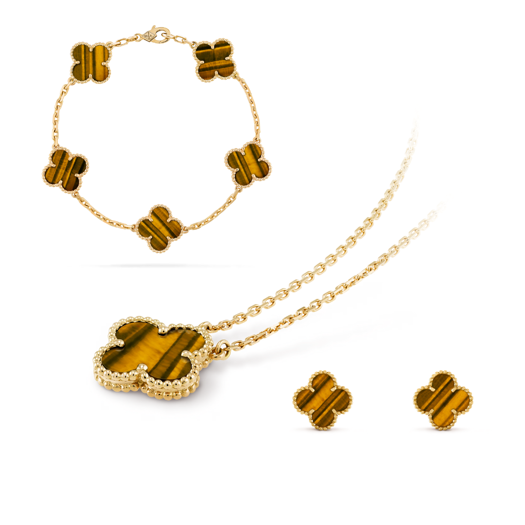 Brussels Gold Amber | Clover Set