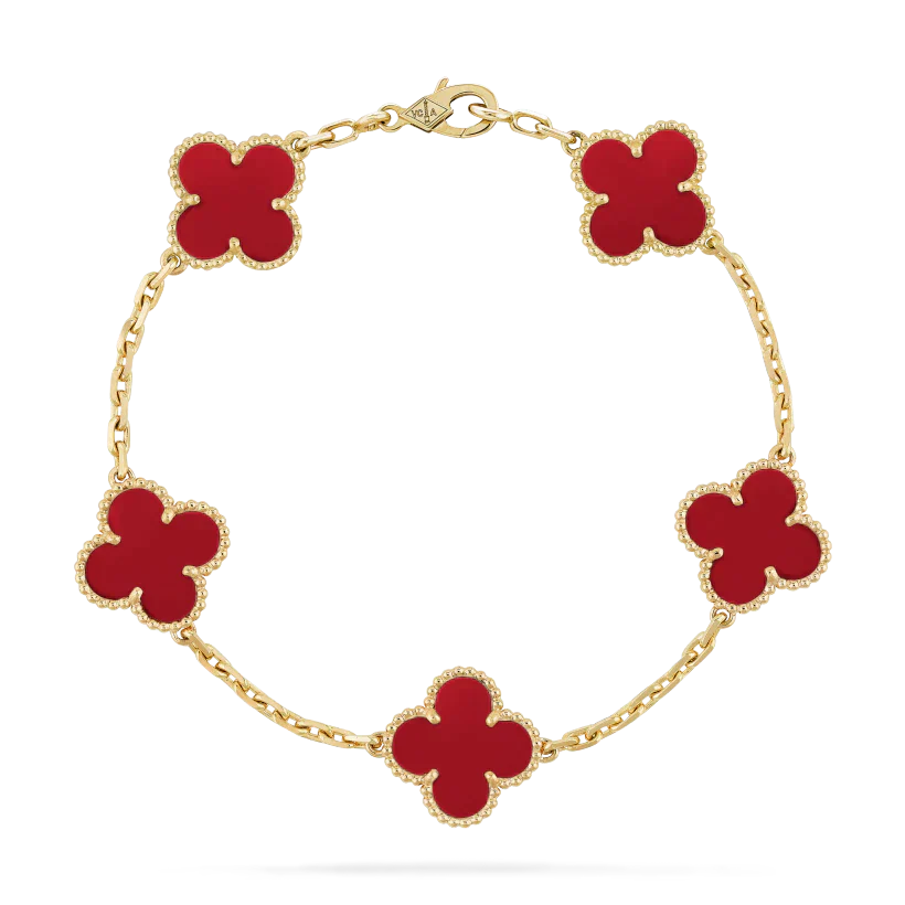 Stockholm Gold Red | Bracelet Set