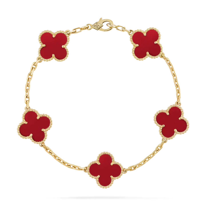 Stockholm Gold Red | Bracelet Set