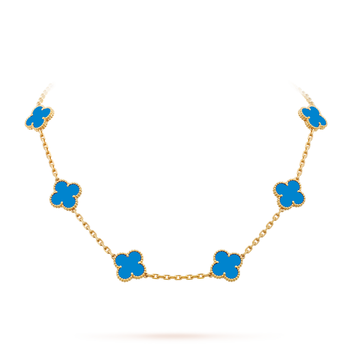 Fortune Royal Necklace | Royal Blue