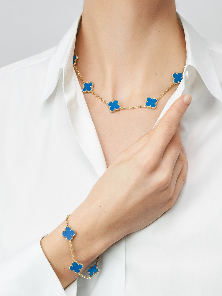 Fortune Royal Necklace | Royal Blue