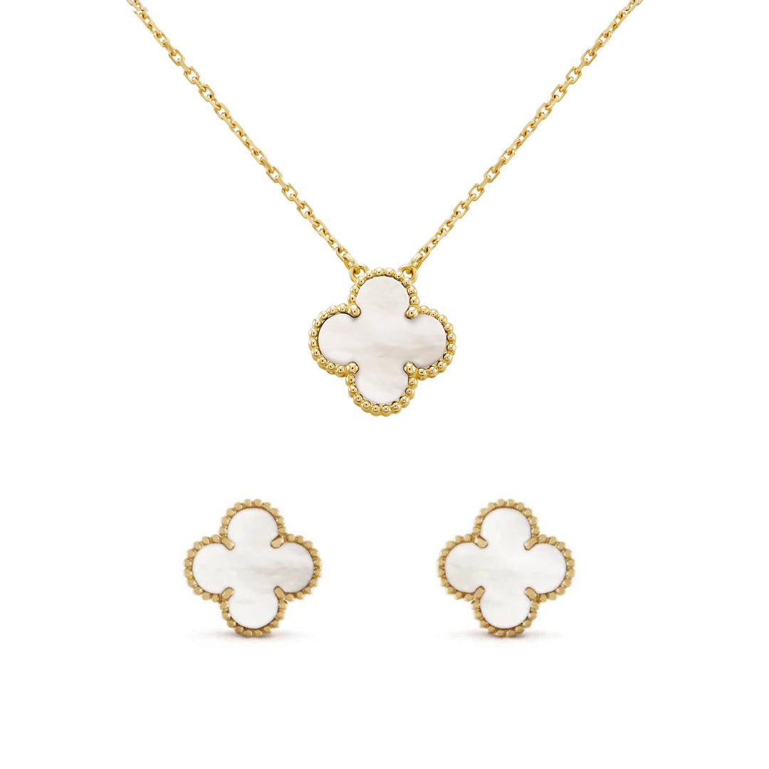 Valleta Gold White | Clover Set