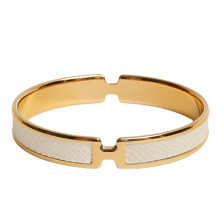 Amara Classique Bracelet | Beige & Gold