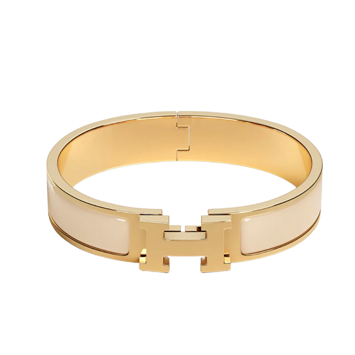 Amara Royale Bracelet | Beige & Gold