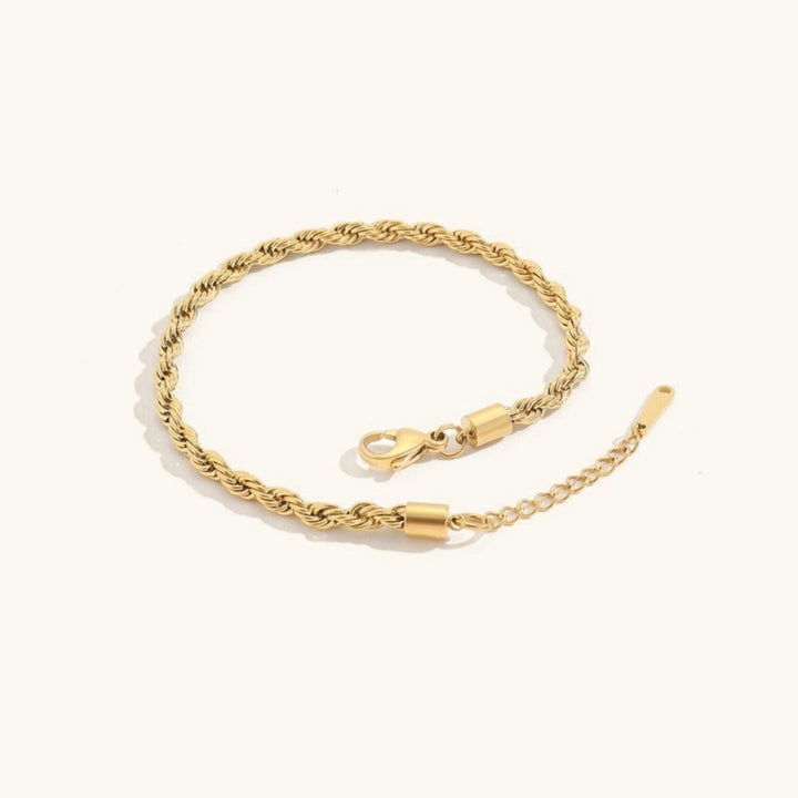 Nairi Rope Anklet | Silver