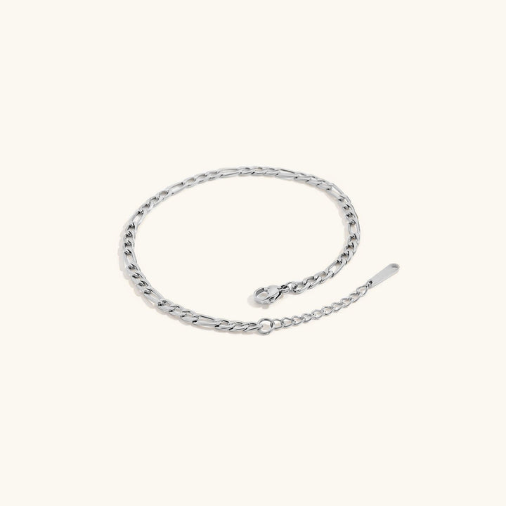 Solara Pearl Anklet | Silver