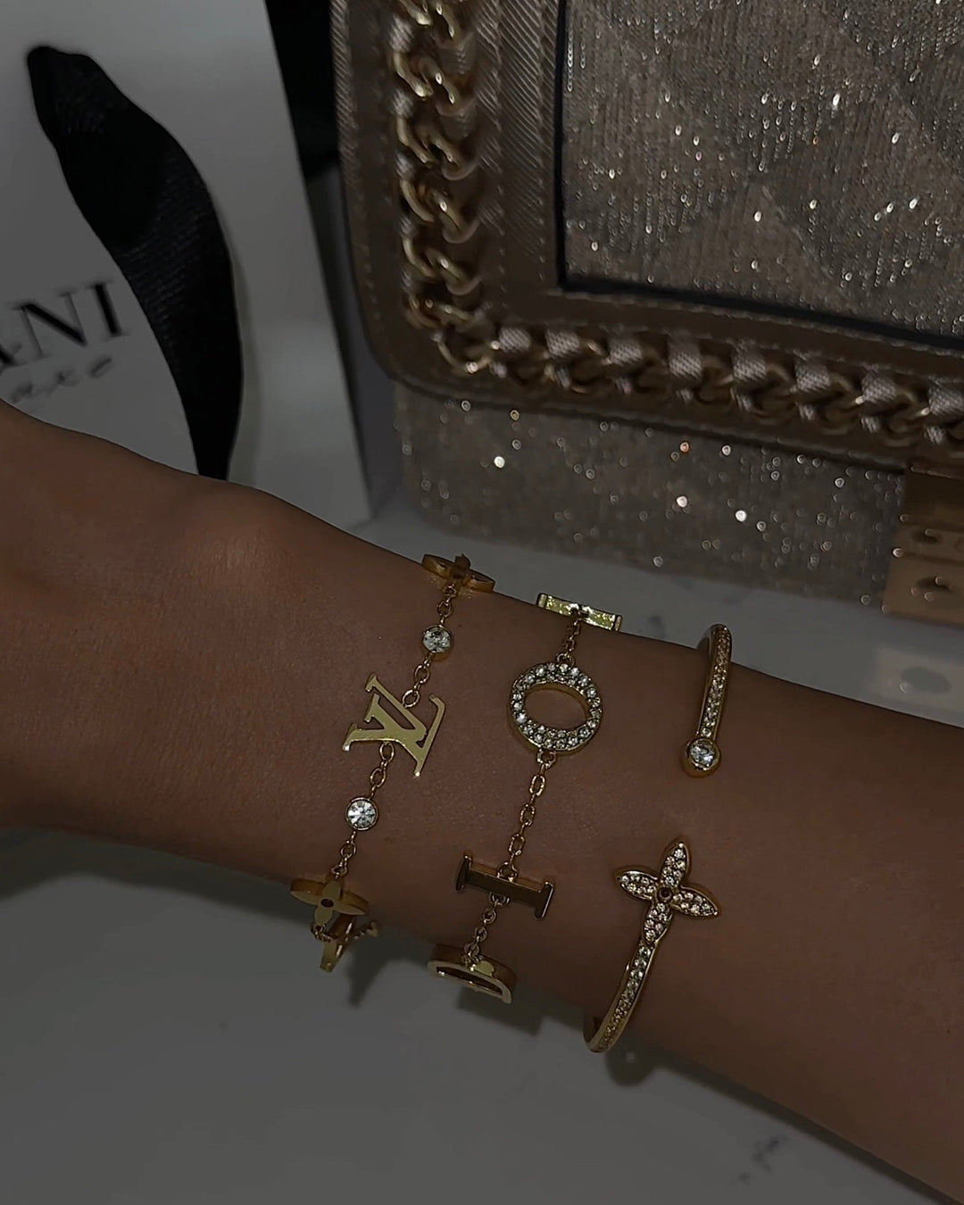 Colette Charm Bracelet | Gold