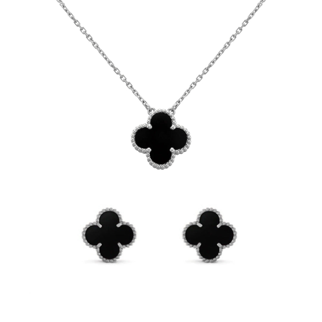 Pretoria Silver Black | Clover Set