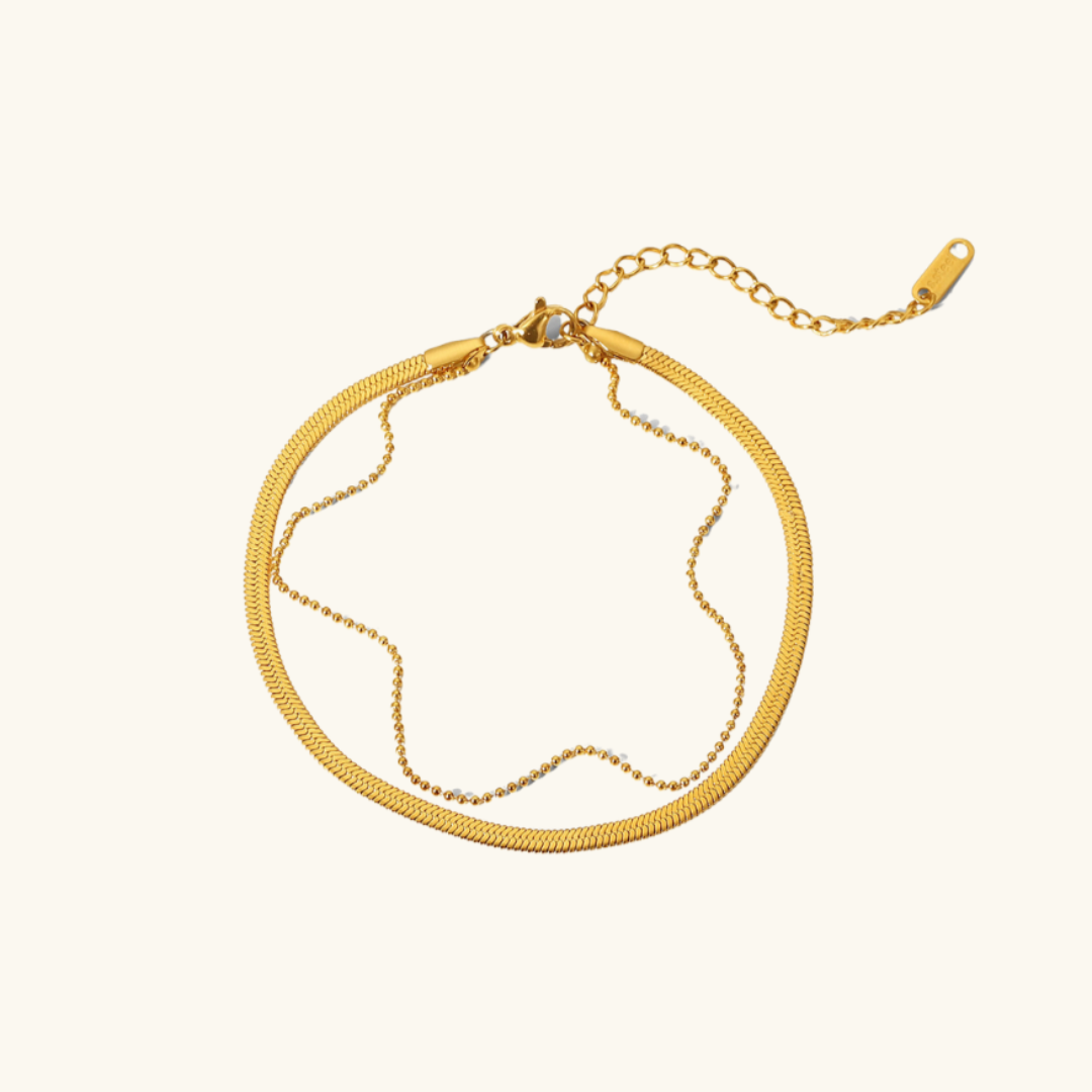 Celeste Anklet | Gold