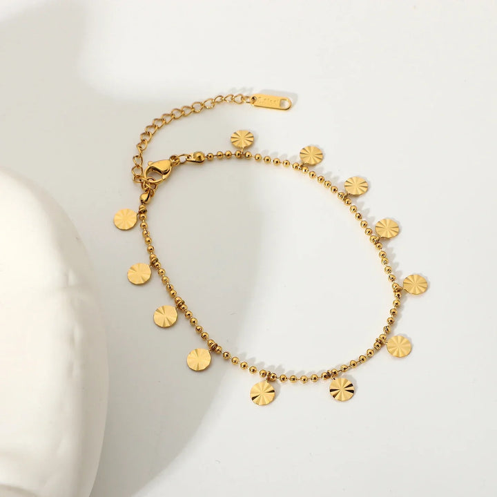 Valora Anklet | Gold