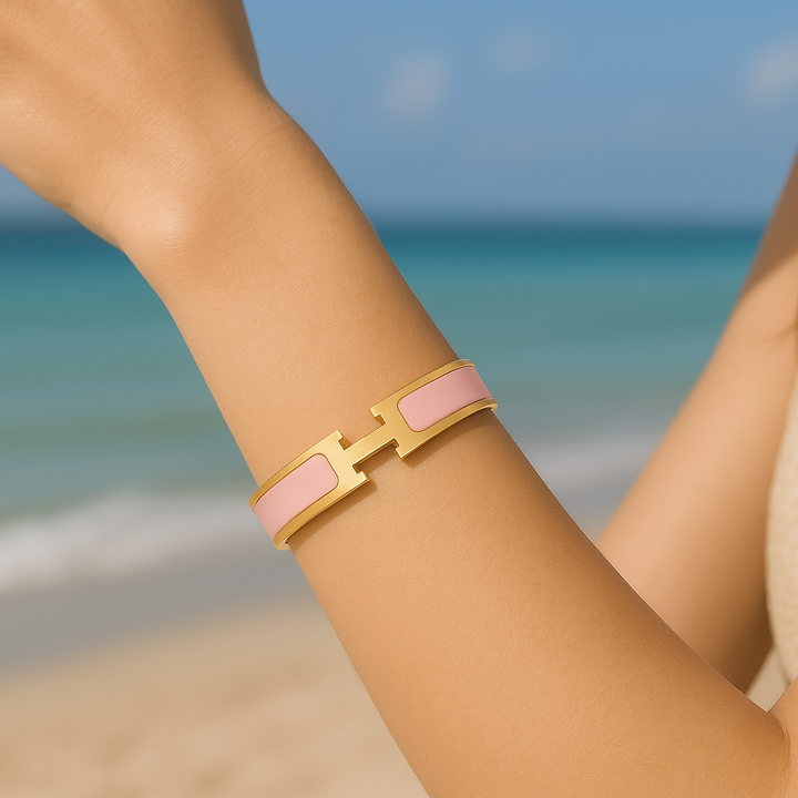 Amara Royale Bracelet | Pink & Gold