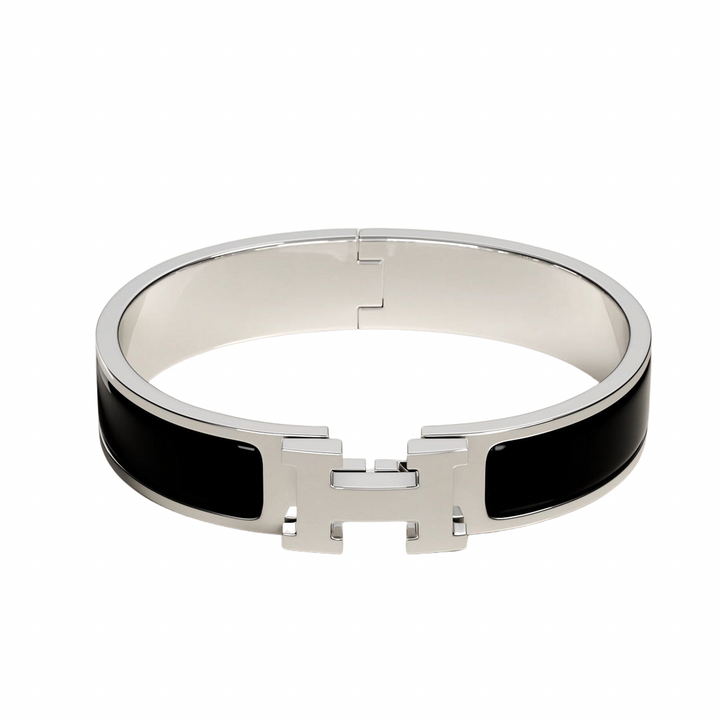 Amara Royale Bracelet | Black & Silver