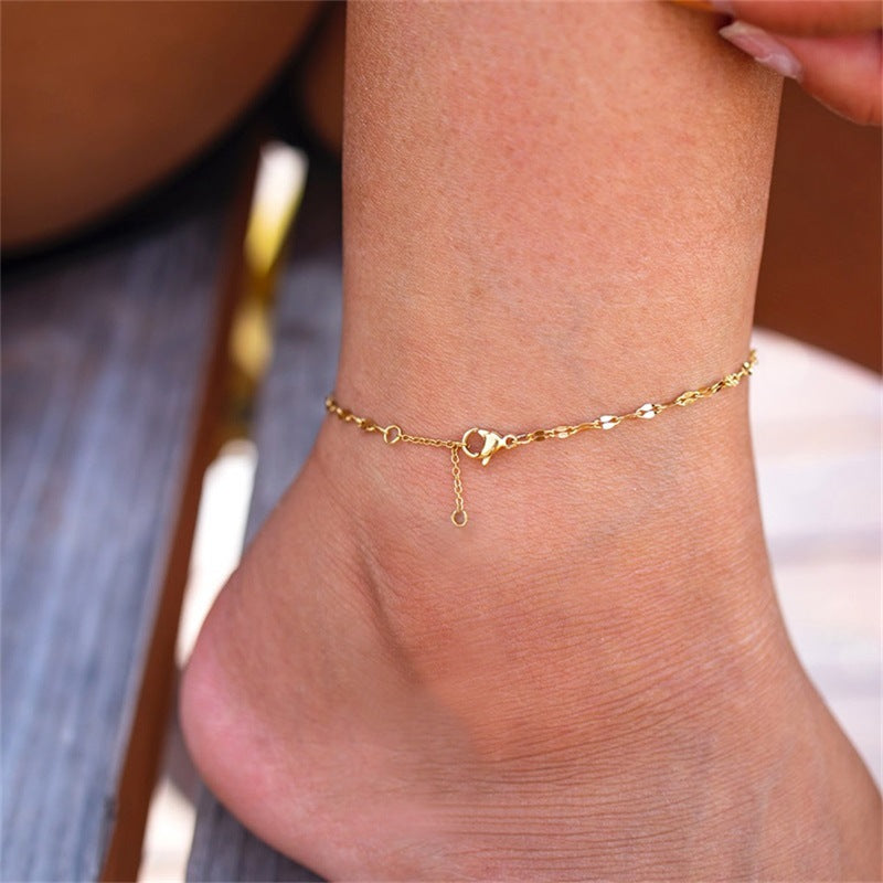 Florence Anklet | Silver