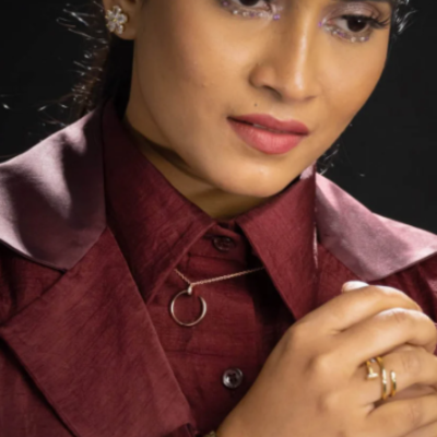 Tahlia Necklace | Rose gold