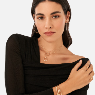 Tahlia Necklace | Rose gold