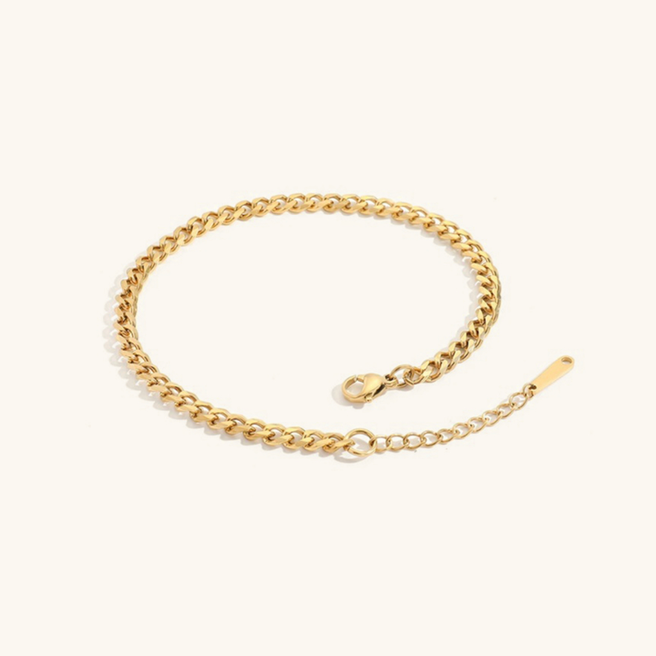 Aurelia Anklet | Gold